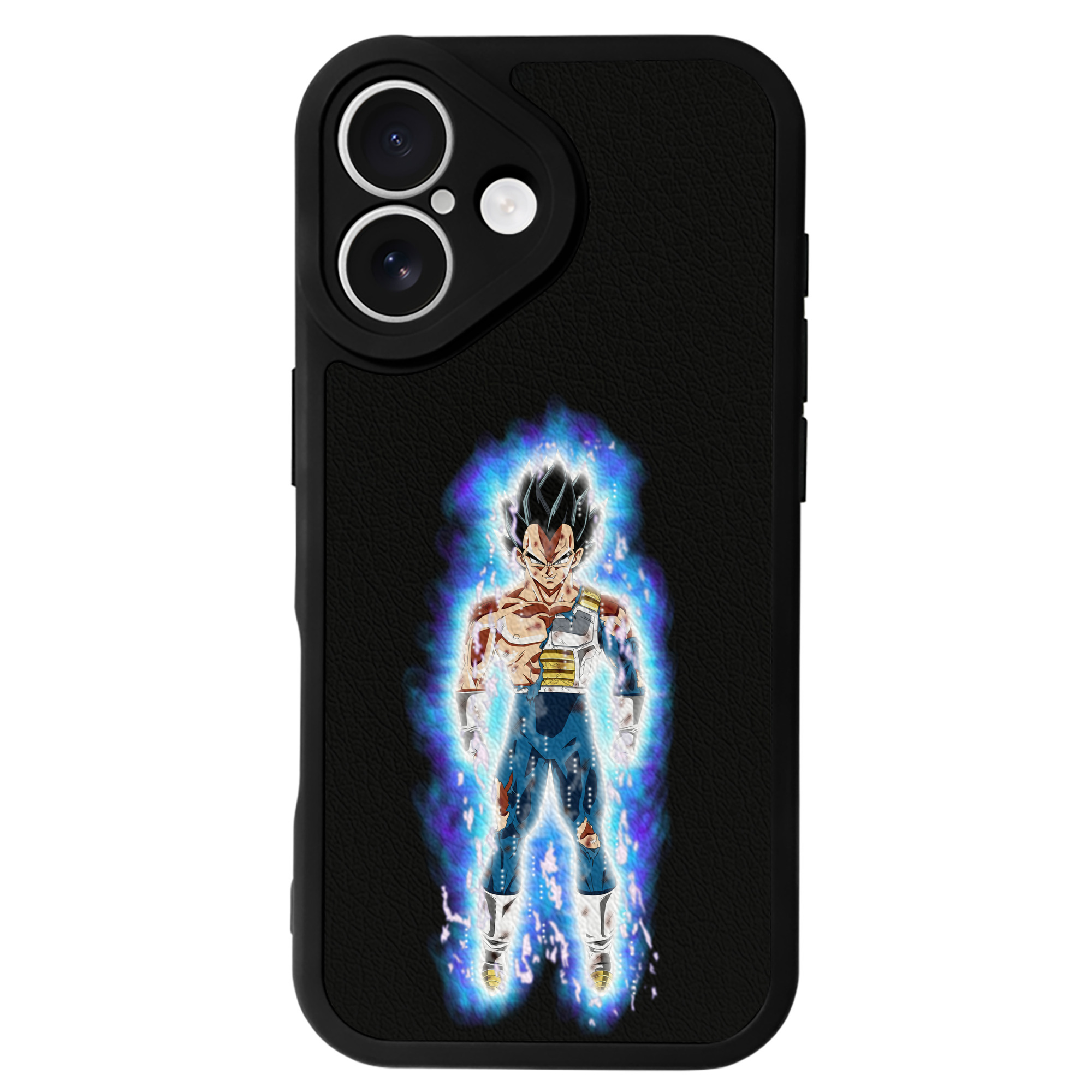 （画像用） ドラゴンボール ベジータ四世（Bejīta Yonsei）DRAGON BALL Vegeta IV 【iPhone 16シリーズ対応】シリコンスマホケース（レザー調） 材質：シリコン